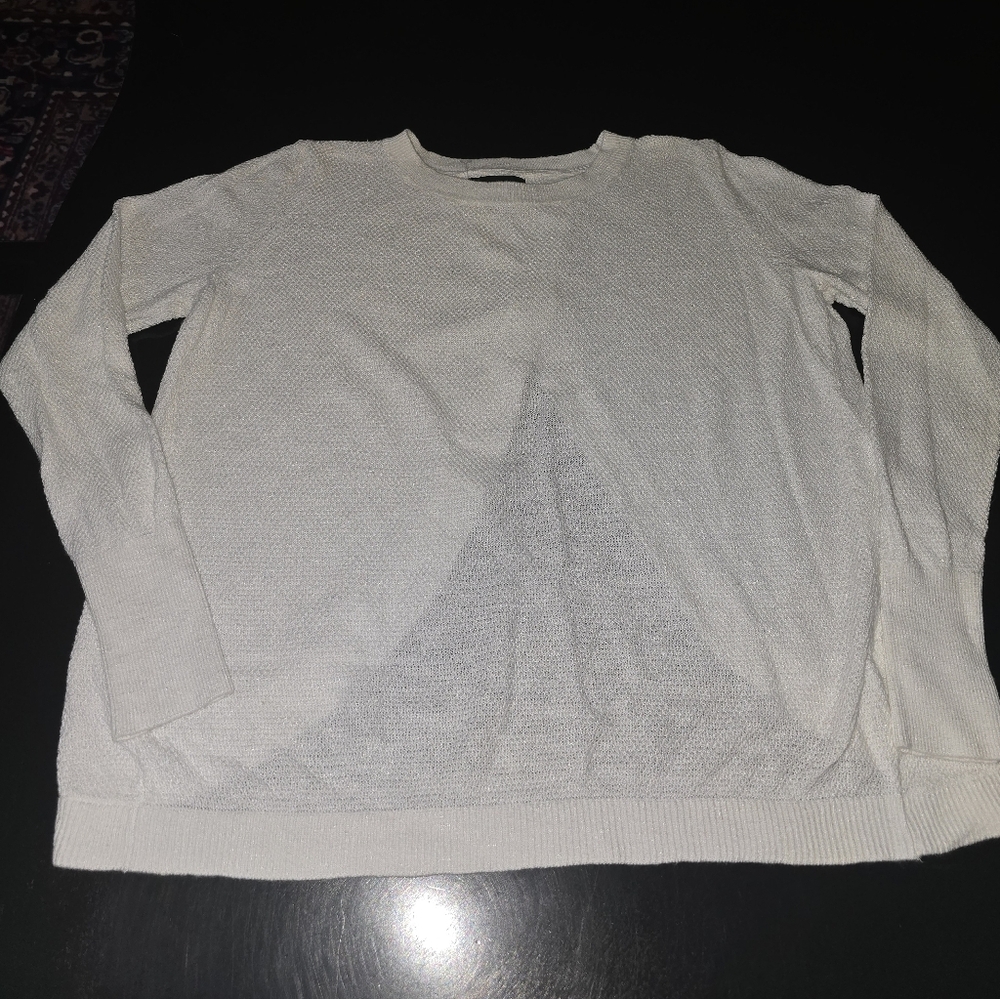 Banana Republic Summer Thin Knit Open Back Top XS New!